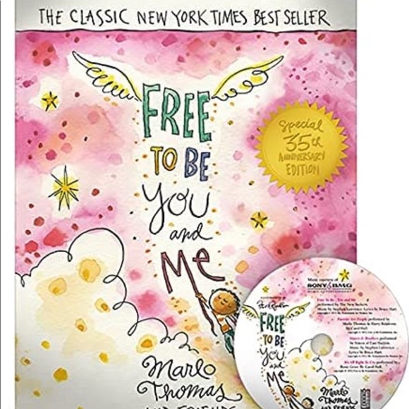 Marlo Thomas and Friends
Free to Be...You and Me book with CD - Picture 1 of 5